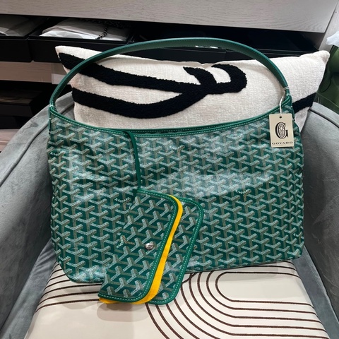 全新未使用品Goyard Boheme Hobo Green