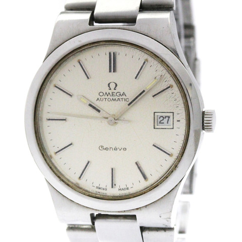 歐米茄 (OMEGA) Geneve Cal 1012 精鋼自動男士腕錶 166.0173 復古款