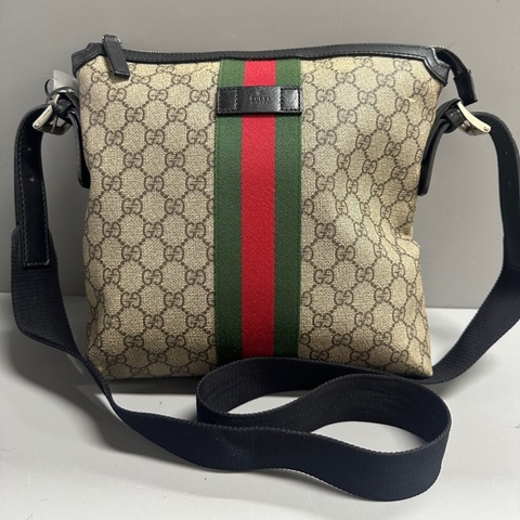 Gucci男士斜挎包