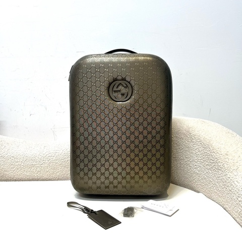 【震撼撿漏價👍🏻全網最低價】💫GUCCI/古馳 經典logo雙G印花旅行箱行李箱手提拖拉箱