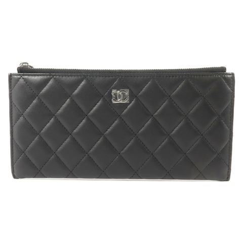 CHANEL 羊皮皮革Classic Zipped Long Wallet長錢包