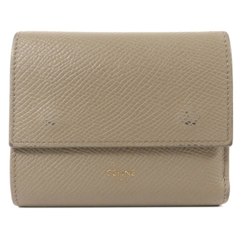 CELINE 牛皮皮革Trifold Wallet錢包
