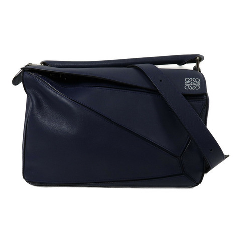 LOEWE 牛皮皮革Puzzle Medium手挽肩背兩用袋