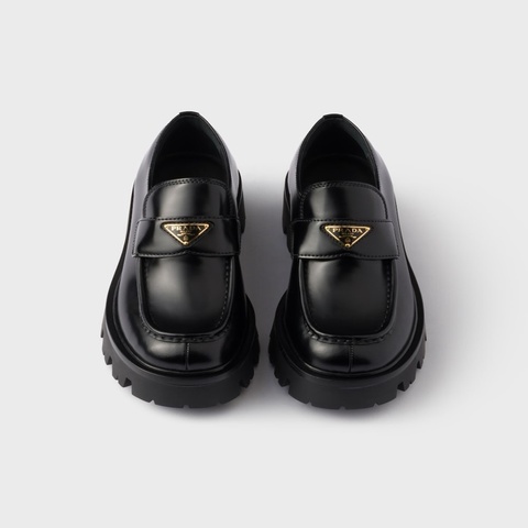 Prada 女士 圓頭樂福鞋35 35.5 36 36.5 37 37.5 38 38.5 39 39.5 40 40.5 41碼