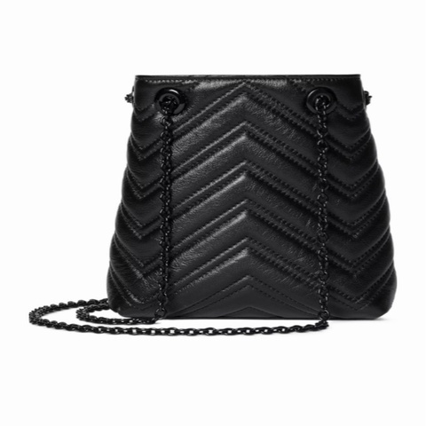 Gucci 女士 GG Marmont nano水桶包均碼碼16cm*6.5cm*17cm