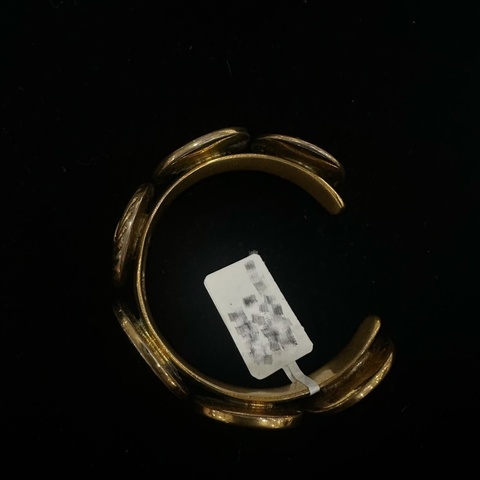 CHANEL/香奈兒 Coin 品牌標識 鍍金 手鐲 女款 金色