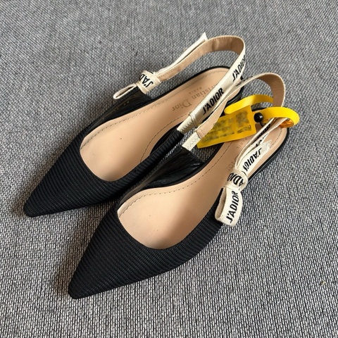 DIOR/迪奧 J'Adior 芭蕾平底 女士休閒單鞋 女款 黑色 尺碼35