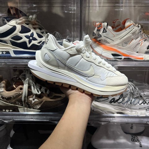 Sacai vaporwafflw 奶油白Us7