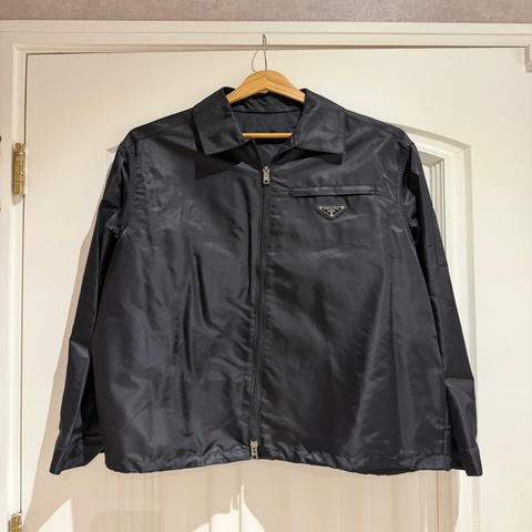 Prada Re-Nylon Shirt 拉鍊恤衫