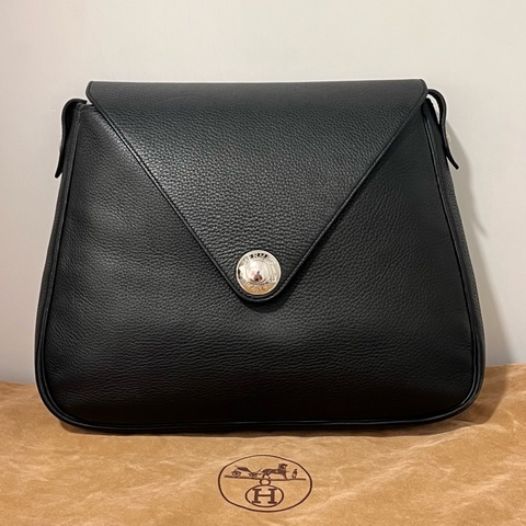愛馬仕 Hermes Christine 黑銀 TC