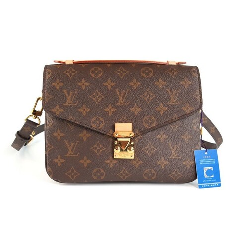 Louis Vuitton 經典花紋METIS郵差包單肩包
POCHETTE METIS 手袋