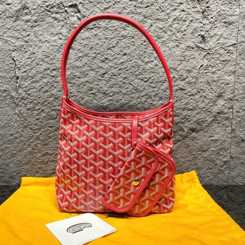 ❤️Goyard/戈雅 紅色 mini hobo單肩包腋下包子母包