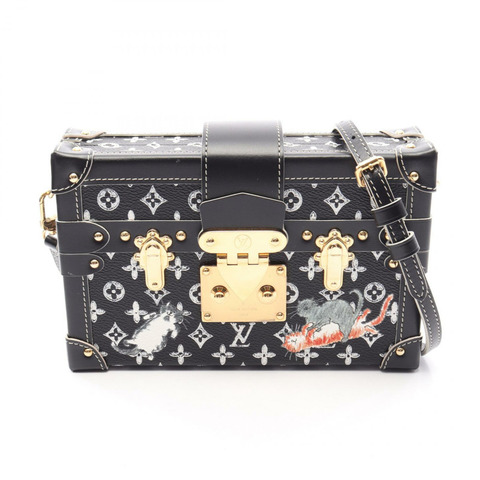 路易威登 Petit Maru 肩斜背包 M44437 Catgram 帆布 二手 LV
