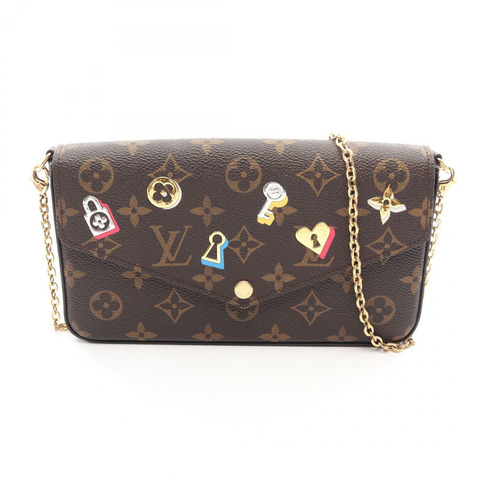 路易威登 Pochette Felicie Lovelock 鏈條單肩斜背包 M63999 二手