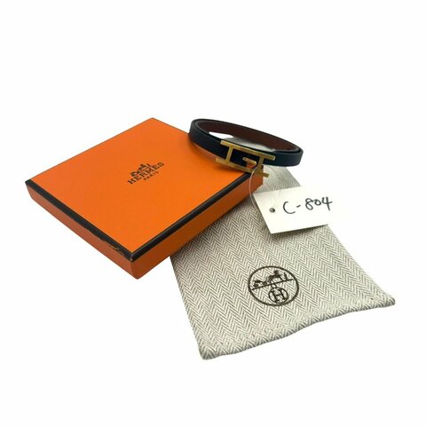 【美收精品】HERMES  Behapi Double Tour 手環 C-804【隔月月中將轉賣至日本 上架期限30天】