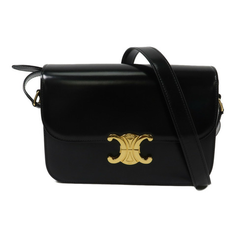 CELINE 牛皮皮革Classique Triomphe肩背袋