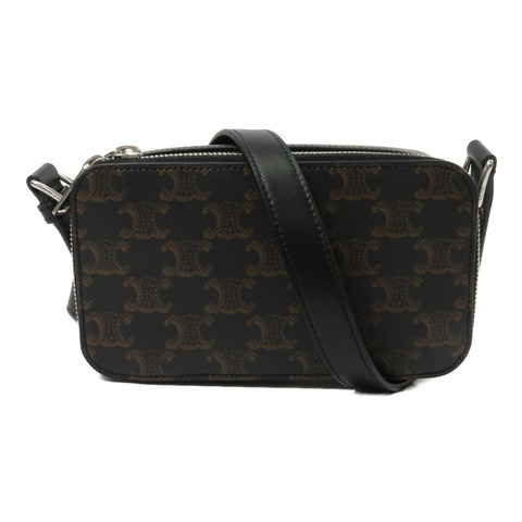 CELINE 塗層帆布Shoulder Bag肩背袋