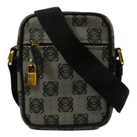 LOEWE 塗層帆布Anagram肩背袋