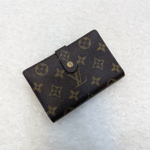 LV原花蝴蝶釦雙折中夾M61663