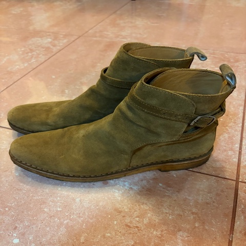 AMI 麂皮靴 US10
