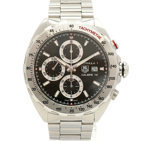 TAG Heuer 豪雅一級方程式 Calibre 16 CAZ2010 黑色錶盤男士腕錶