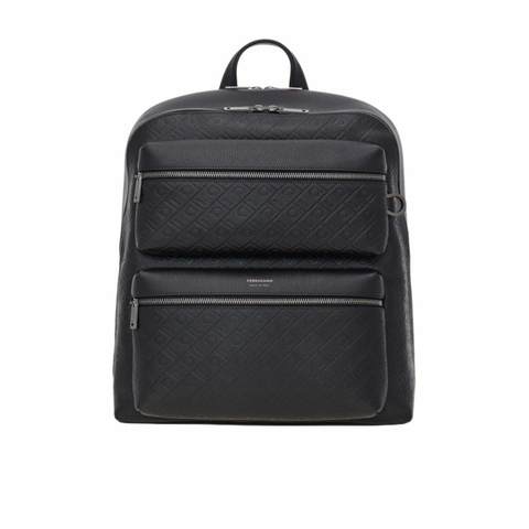 Salvatore Ferragamo 男士 Ferragamo Monogram 背包均碼碼30cm*13cm*42cm