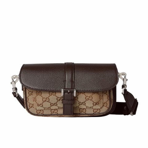 Gucci 男女同款 GG超迷你單肩包均碼碼20cm*5cm*13cm