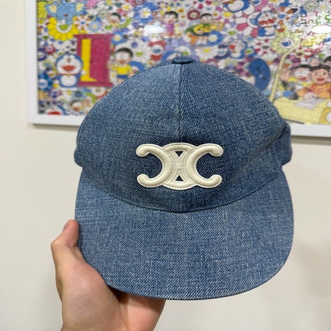 CELINE水洗牛仔棒球帽子