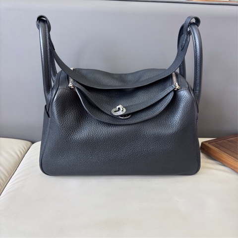 愛馬仕Hermes 黑銀lindy30，A刻