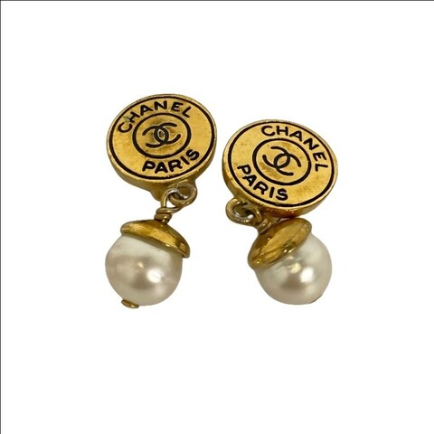 Chanel vintage 耳夾