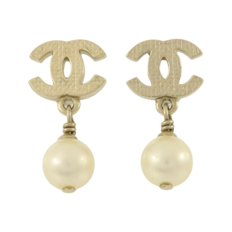 CHANEL 金屬/PVC Earrings耳環