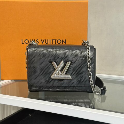 LOUIS VUITTON Twist - PM黑銀