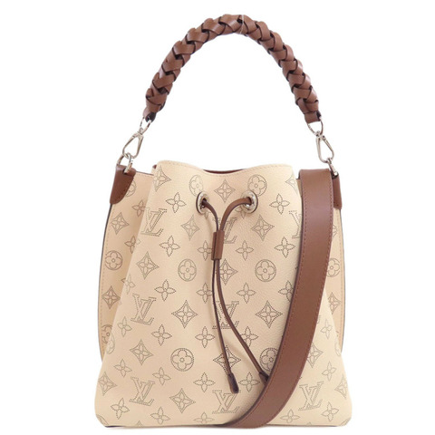 路易威登 M55801 Mulia 手提包，Mahina 皮革，女士 LOUIS VUITTON