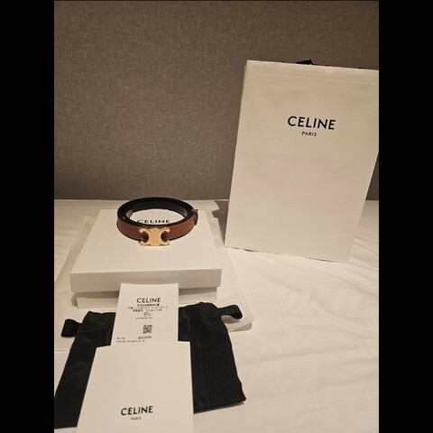 CELINE雙面兩用皮帶