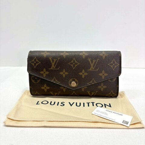 LV Sarah芭蕾粉信封長夾