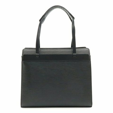LOUIS VUITTON 路易威登 Epi Croisette PM 托特包 單肩皮革 黑色 黑色 M52492
