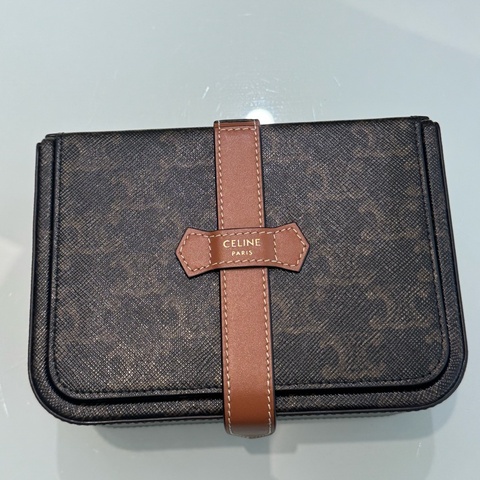 Celine 滿版logo珠寶/飾品收納盒🤍