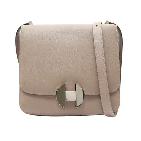 HERMES 愛馬仕 Sac 2002 肩背包 斑鳩灰 Evercolor牛皮 C刻 銀扣