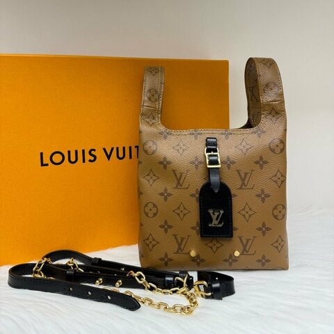 芯片款 路易威登/Louis Vuitton Atlantis BB 老花菜籃子