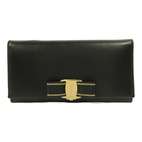 Salvatore Ferragamo 牛皮皮革Vara Bow Wallet長錢包