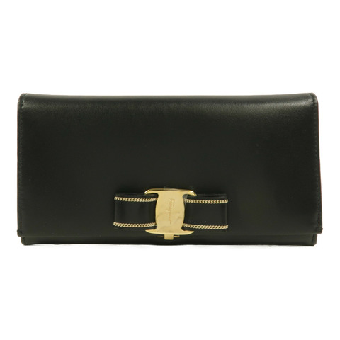 Salvatore Ferragamo 牛皮皮革Vara Bow Wallet長錢包