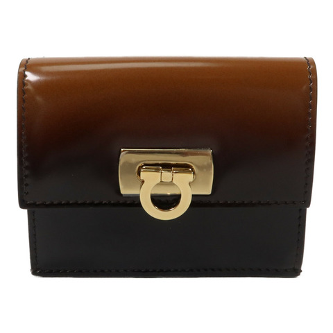 Salvatore Ferragamo 牛皮皮革Wanda Gancini Compact Wallet錢包