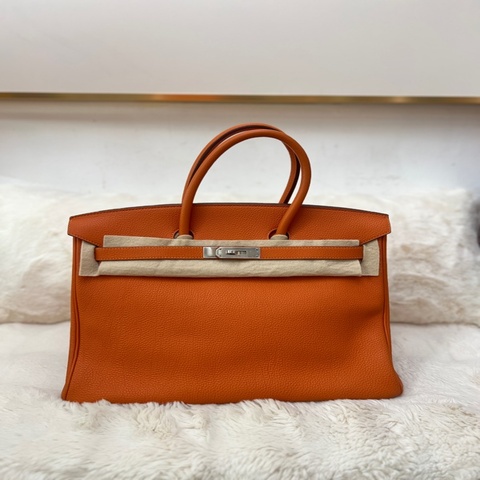 BK35愛馬仕橙 銀扣🧡