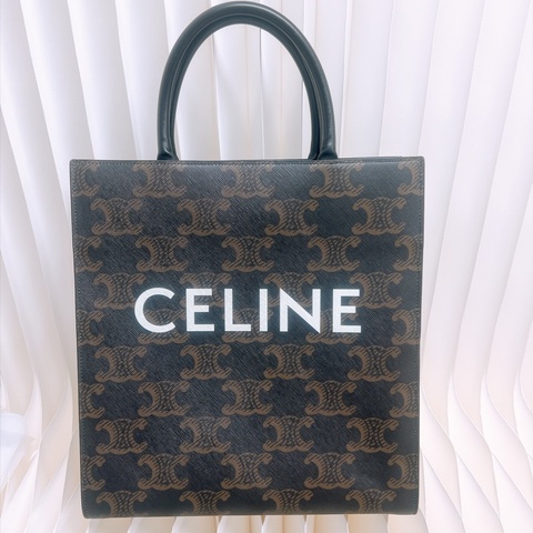 A4🉑Celine 老花風琴包中號/ 托特包