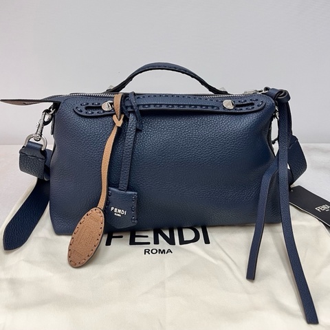 Fendi Selleria ( Navy / Beige ) 雙面
