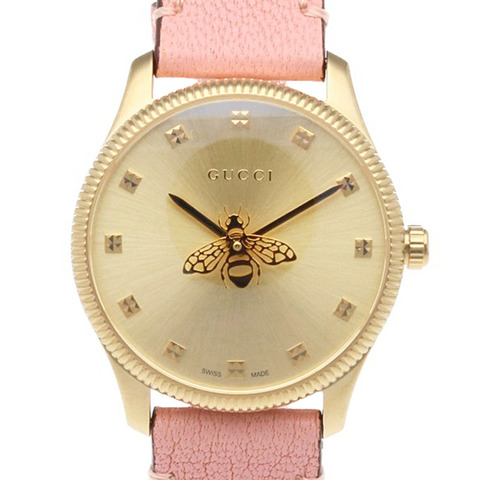 Gucci G-Timeless腕錶，GP 126.5石英錶，女款