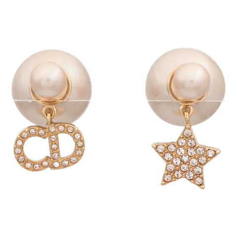Dior 金屬/PVC Dior Tribales Earring耳環