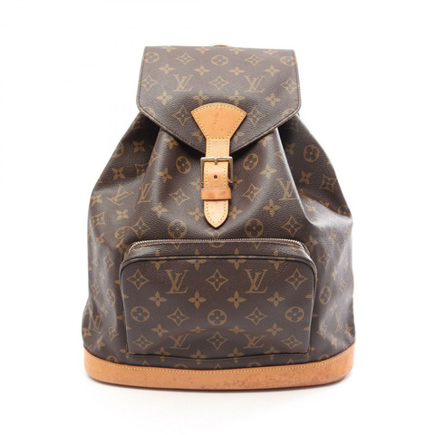 路易威登 Montsouris GM 雙肩包 M51135 Monogram 帆布 二手 LV