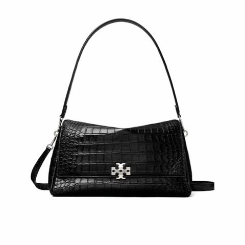 Tory Burch 女士 Charlie 鰐魚紋壓花單肩包均碼碼