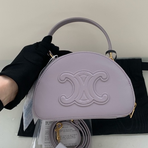 Celine 賽琳 香芋紫 半月包  附件 肩帶  塵袋